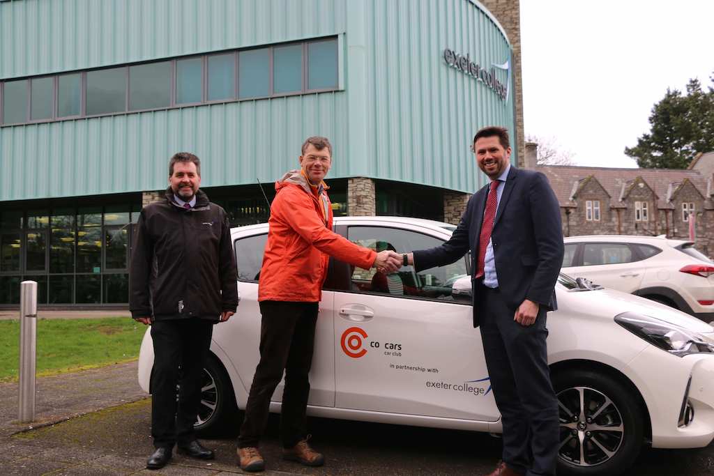 Cocars and Exeter College announce exciting new partnership The Exeter Daily